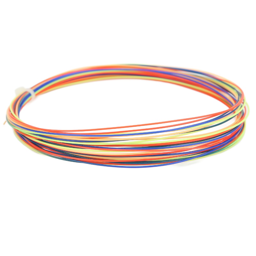 Badminton Materi - 22-32lbs Badminton Racket String Rainbow Nylon