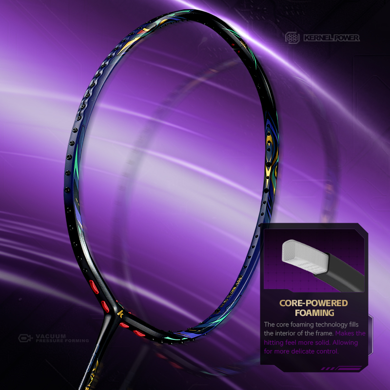 Kawasaki KING K9 4U Badminton  - đánh giá và giá Badminton Yonex Nanoflare