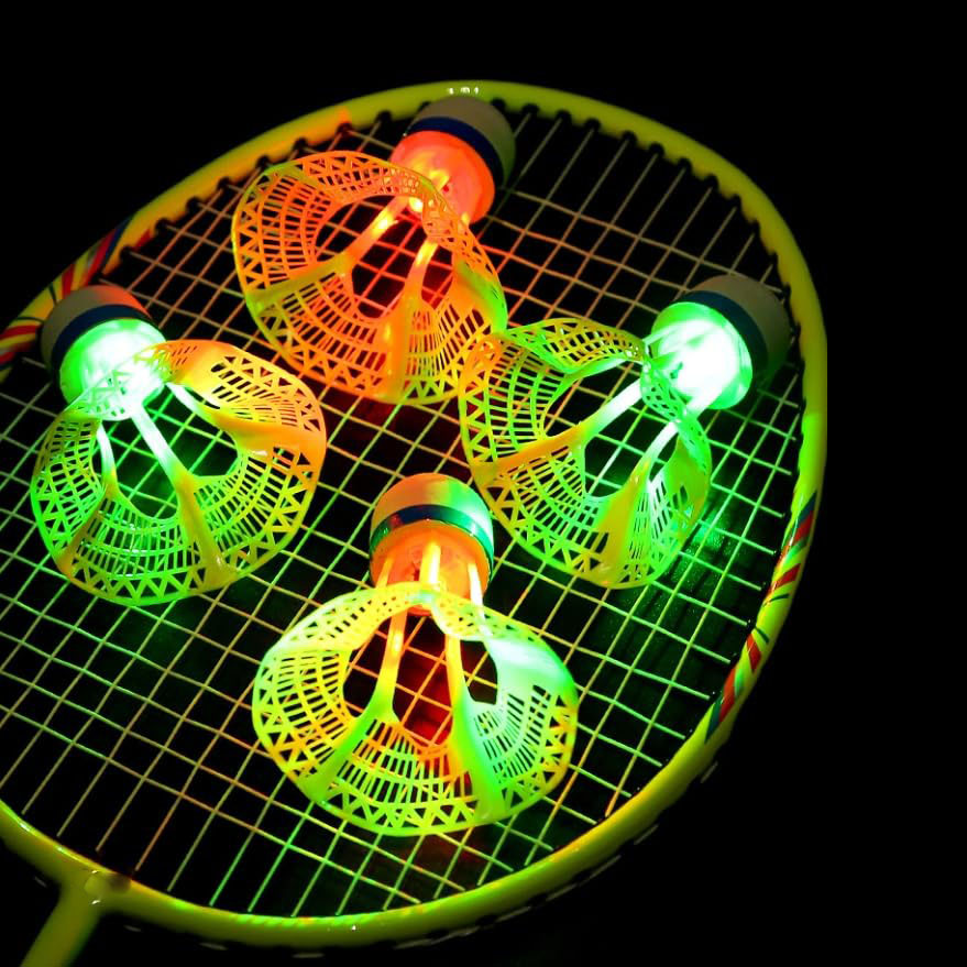 Luminous Badminton Balls LED N - đánh giá và giá Badminton Materi