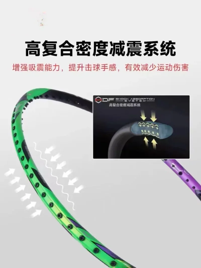 New LiNing-HALBERTEC ZhanJi 90 - đánh giá và giá Badminton Yonex Nanoflare