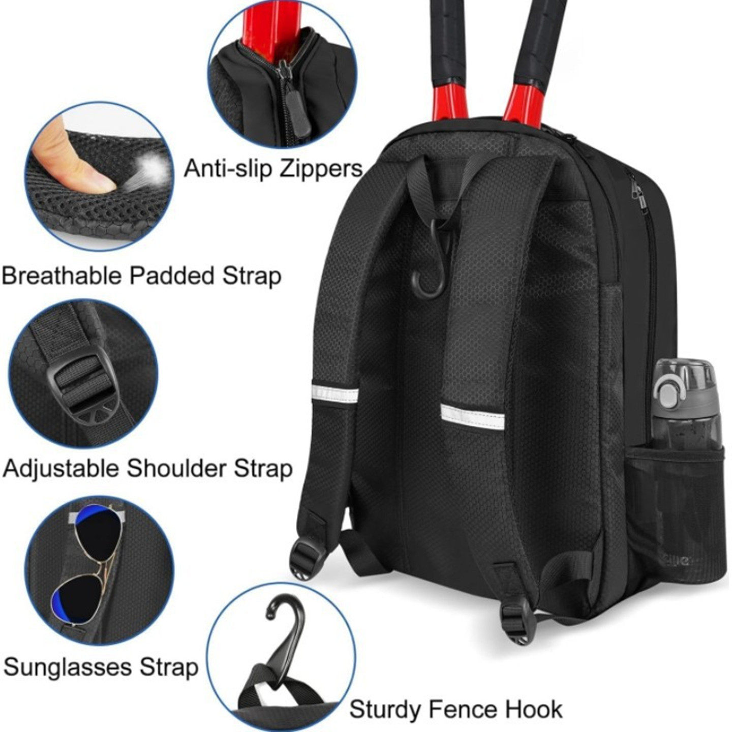 Tennis Backpack Large Capacity - đánh giá và giá Badminton Xxl