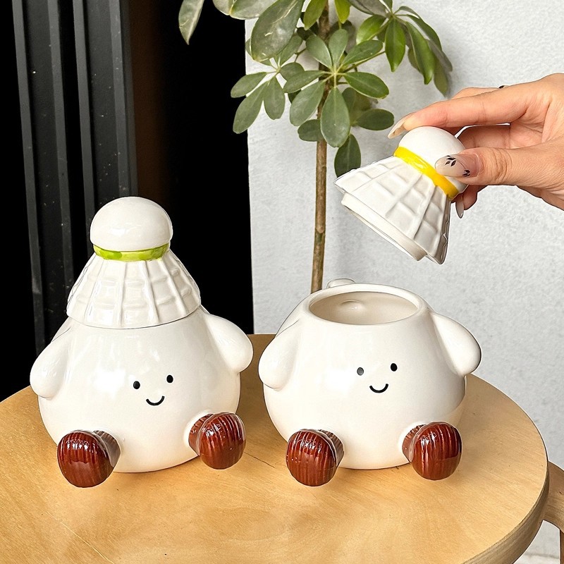 Cute Badminton Water Cup with  - đánh giá và giá Badminton Cup