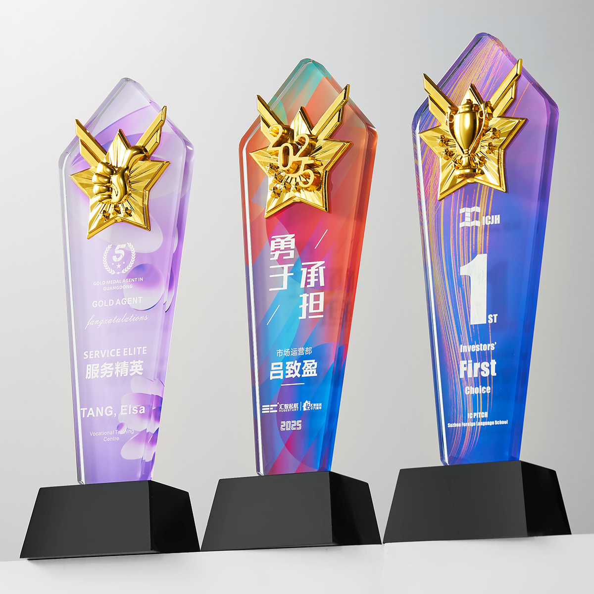 1pc 2025 New Desin Trophy Gold - đánh giá và giá Badminton Cup