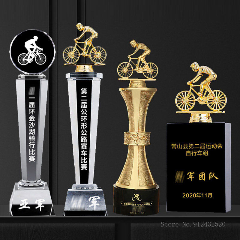 Creative Sports Bicycle Trophy - đánh giá và giá Badminton Cup